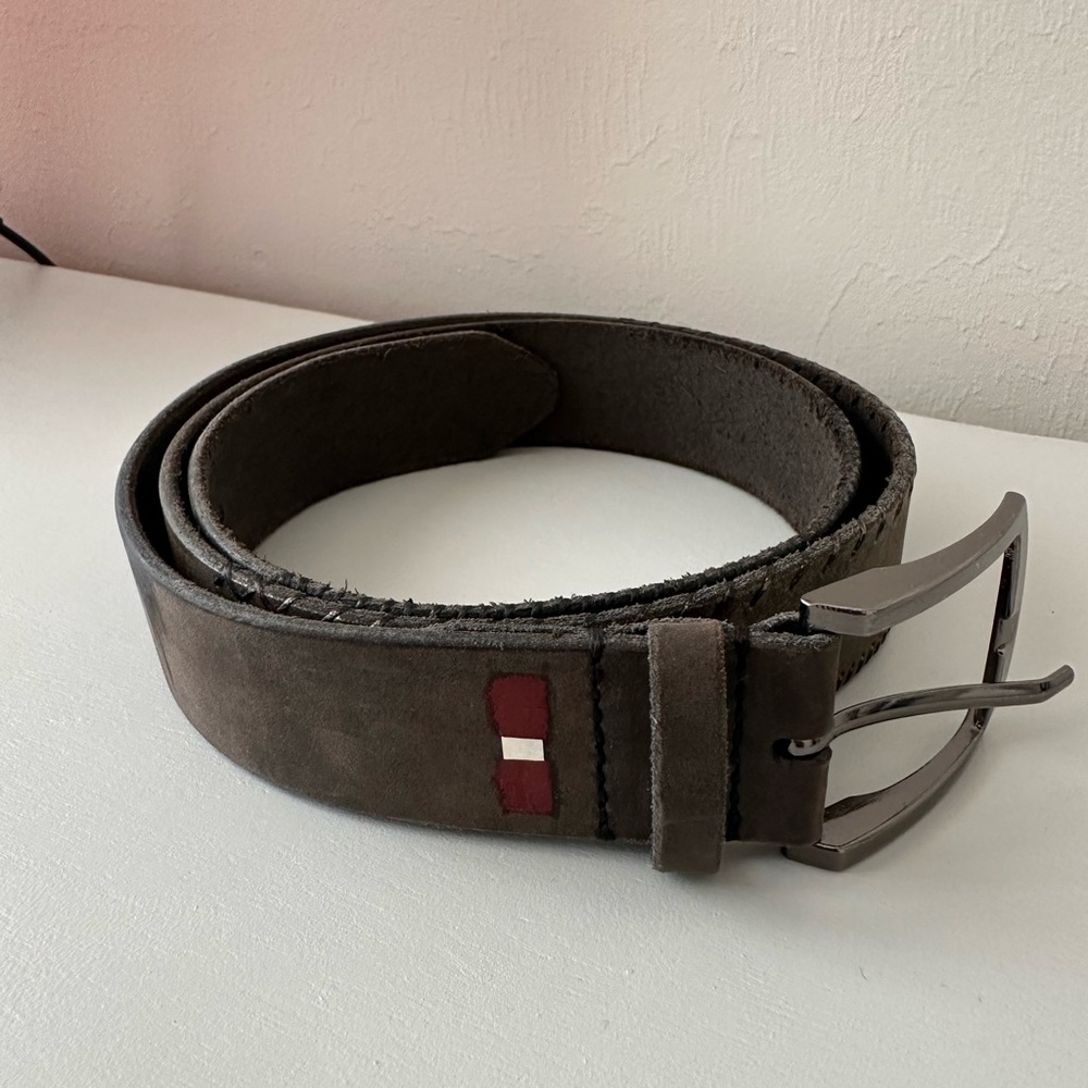 Latvian Theme Real Leather Belt